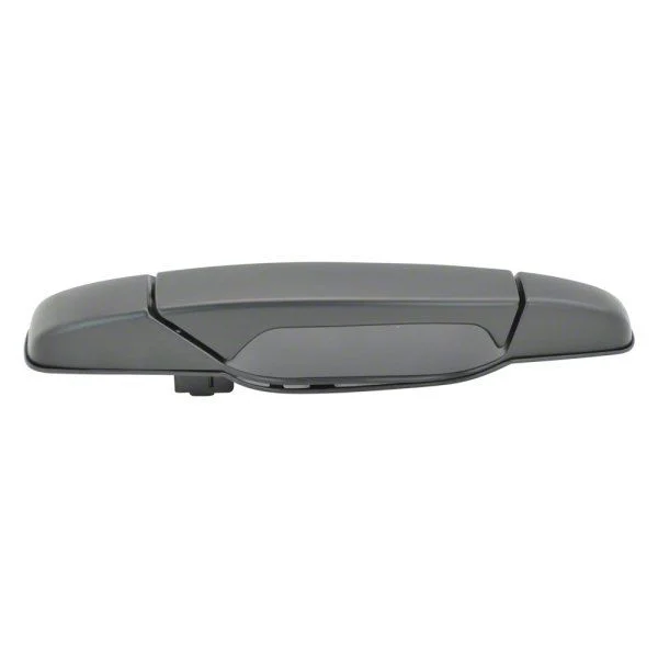 Exterior Door Handle; Rear Passenger Side; Paint to Match Black (07-13 Silverado 1500 Crew Cab)