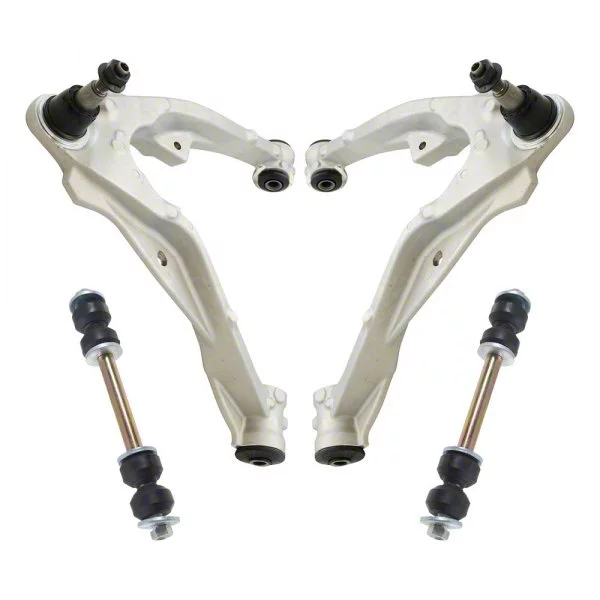 Front Lower Control Arms with Ball Joints and Sway Bar Links (14-17 Silverado 1500 w/ Aluminum Control Arms)