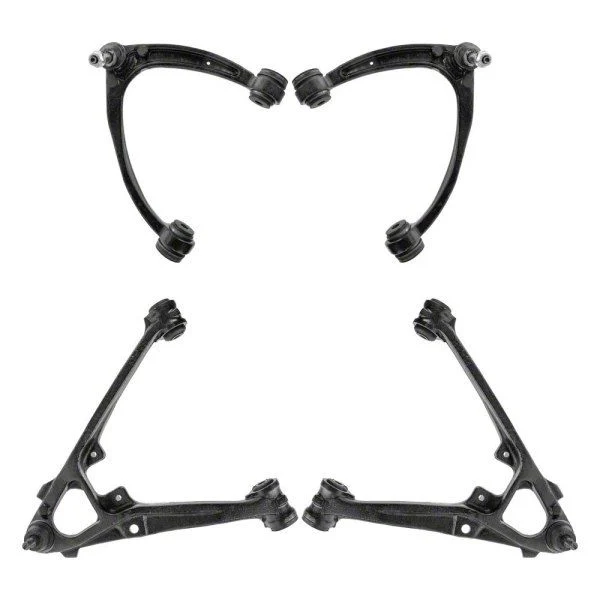 Front Upper and Lower Control Arms with Ball Joints (07-16 Silverado 1500)