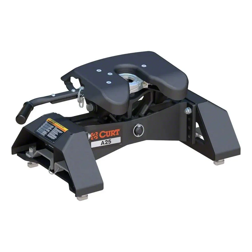 A25 5th Wheel Trailer Hitch; 25,000 lb. GTW (20-26 Silverado 2500 HD w/ 8-Foot Long Box & 5th Wheel Prep Package)