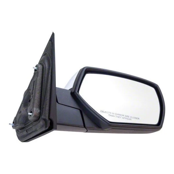 Manual Mirror; Chrome; Passenger Side (15-18 Silverado 2500 HD)