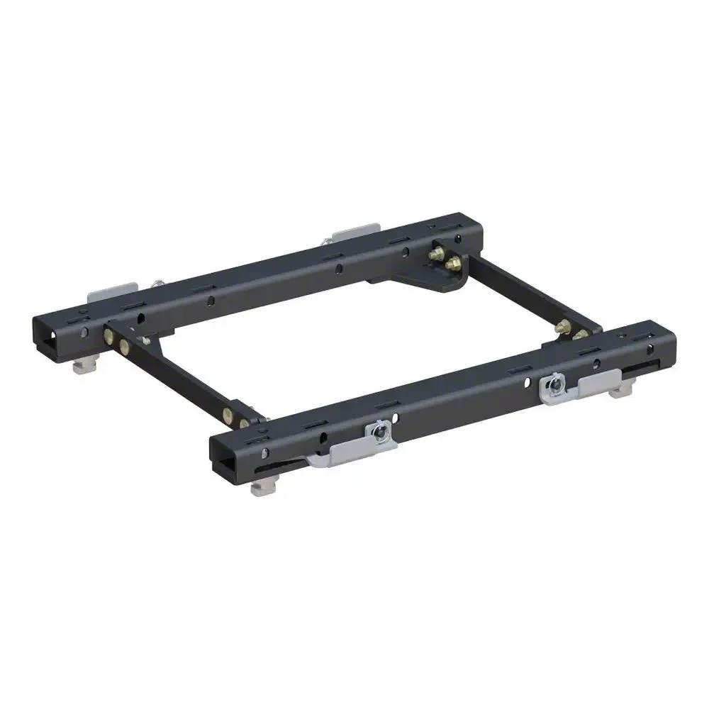 OEM Puck System 5th Wheel Rails; 30,000 lb. GTW (16-19 Silverado 2500 HD w/ 5th Wheel Prep Package)