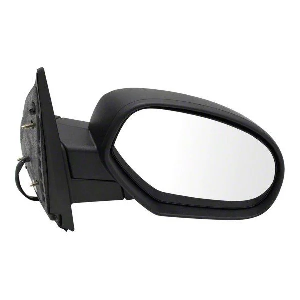 Powered Mirror; Textured Black; Passenger Side (07-14 Silverado 3500 HD)
