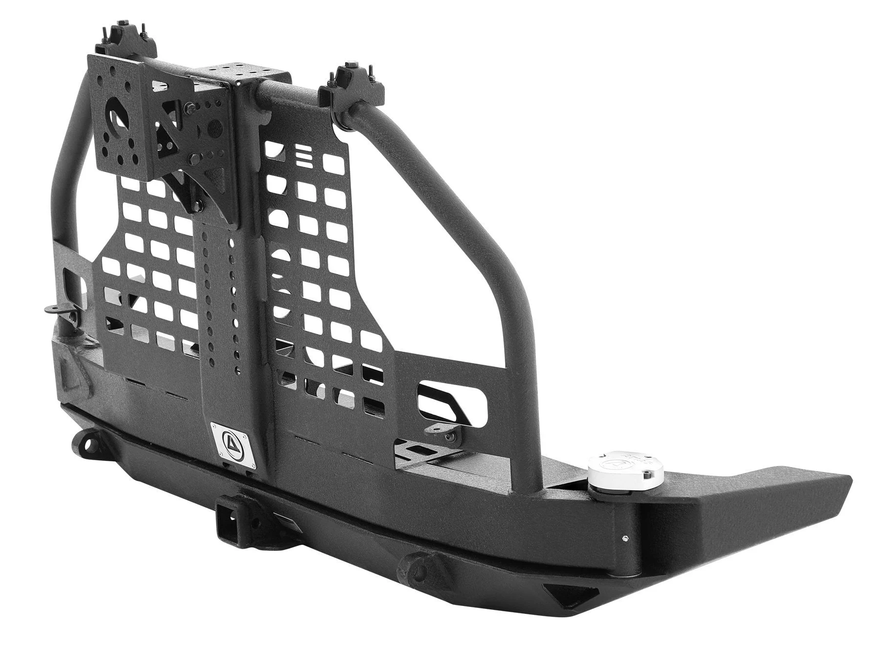 Smittybilt SB76896 XRC Atlas Rear Bumper with Tire Carrier for 07-18 Jeep Wrangler JK