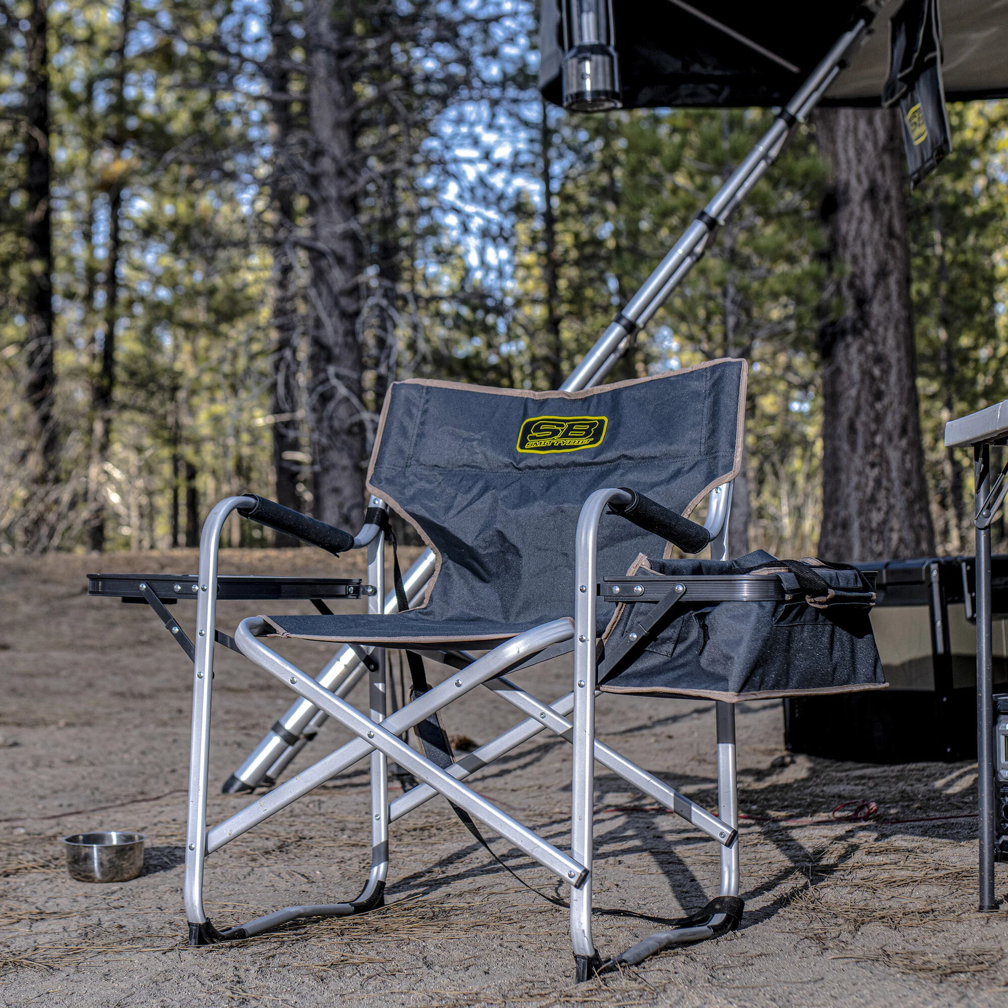 Smittybilt 2841 Camping Chair with Cooler & Table