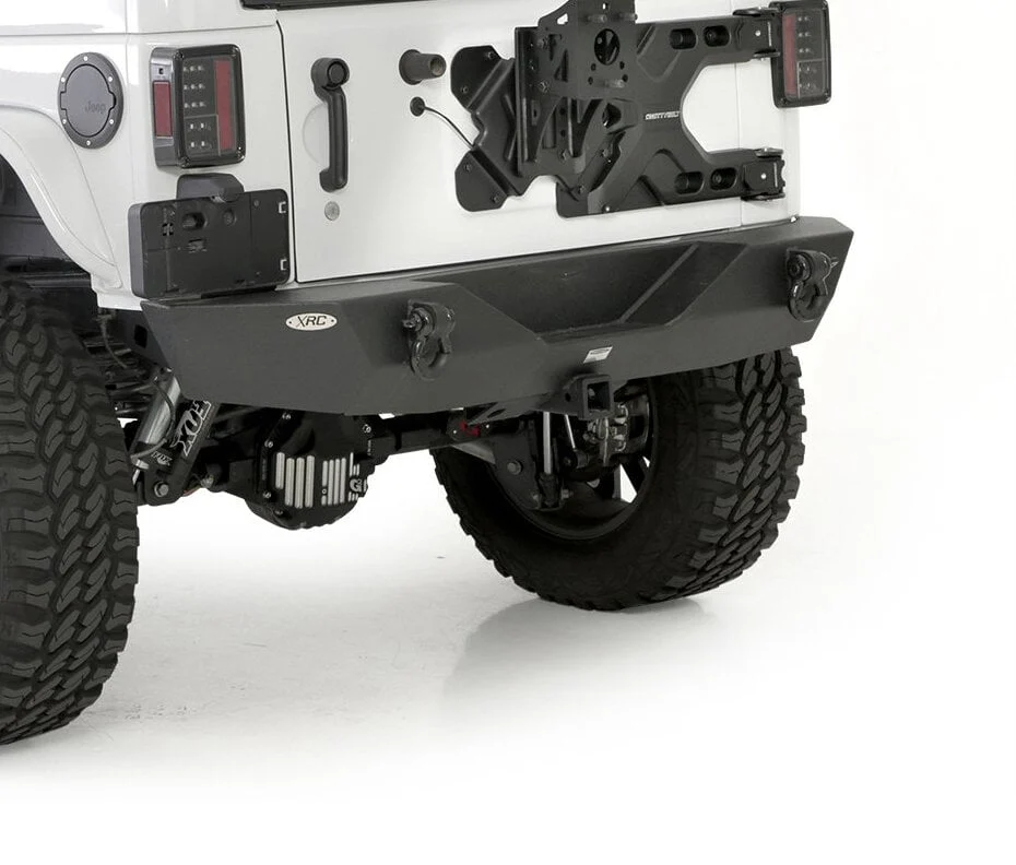 Smittybilt 77855 XRC Gen 1 Rear Bumper with Hitch for 18-25 Jeep Wrangler JL