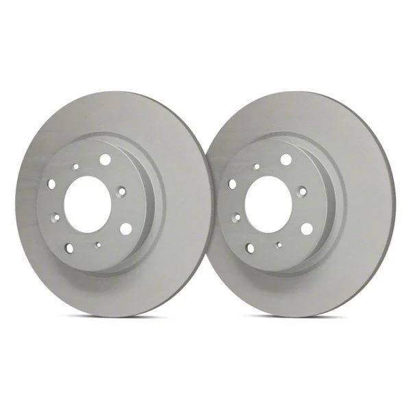 SP Performance Premium 8-Lug Rotors with Silver ZRC Coating; Front Pair (13-26 2WD F-250 Super Duty)