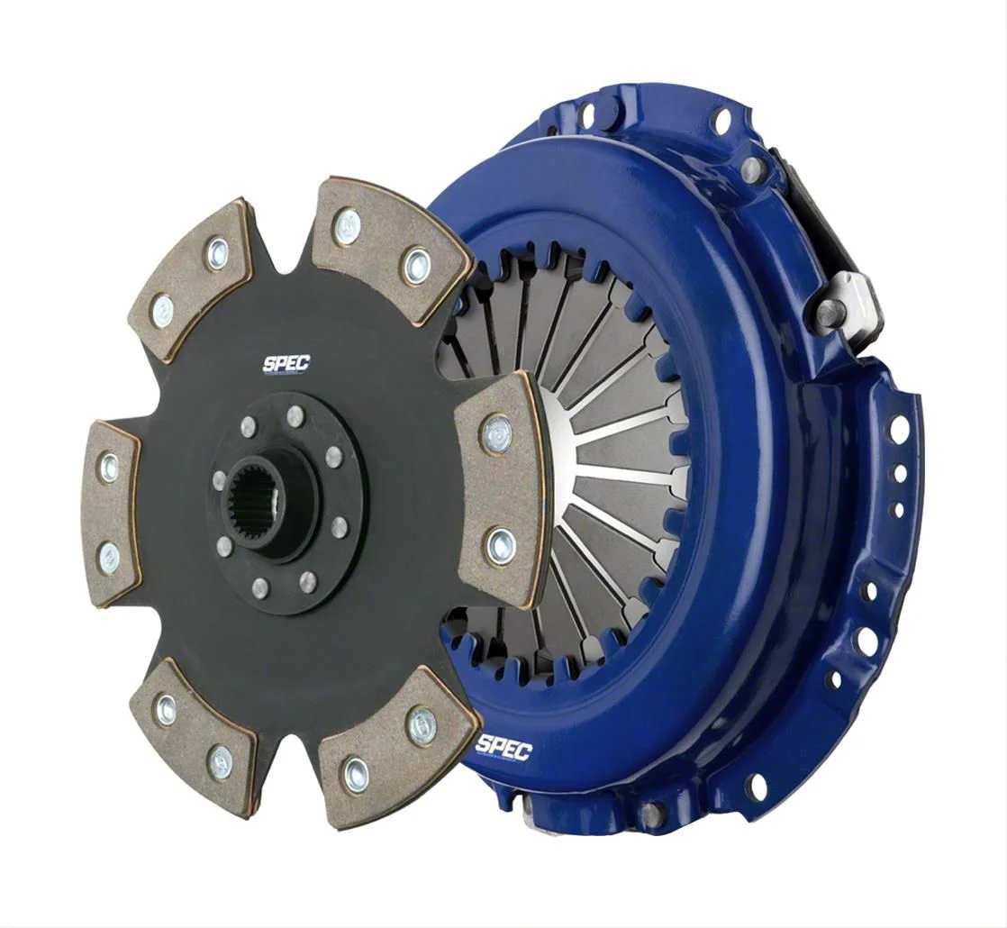 Spec Stage 4 Carbon Clutch Kit for Flat LS1/6 Style Billet Flywheel (05-13 Corvette C6, Excluding ZR1)