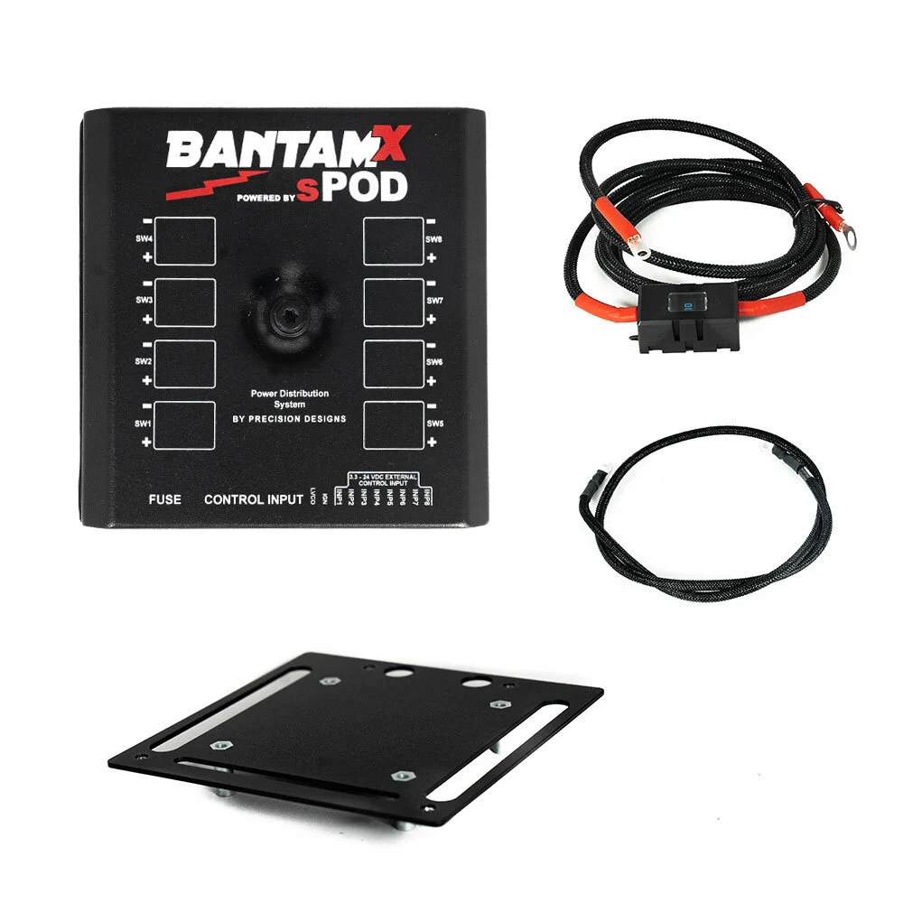 sPOD 870115 BantamX Wireless Switch Controller - Universal with 84" Battery Cable