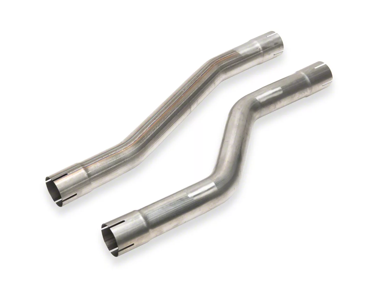 SR Performance Mid-Muffler Delete Pipes; 2.25-Inch (08-23 Challenger)