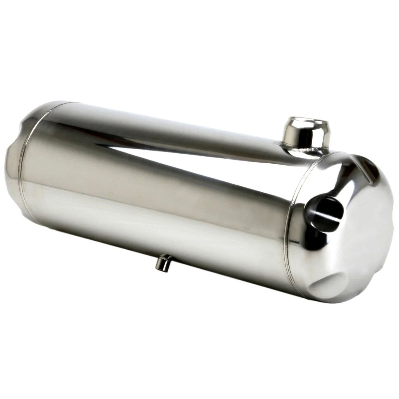 Stainless Steel 8" X 36" Gas Tank - 8" Diameter 36" Long End Fill