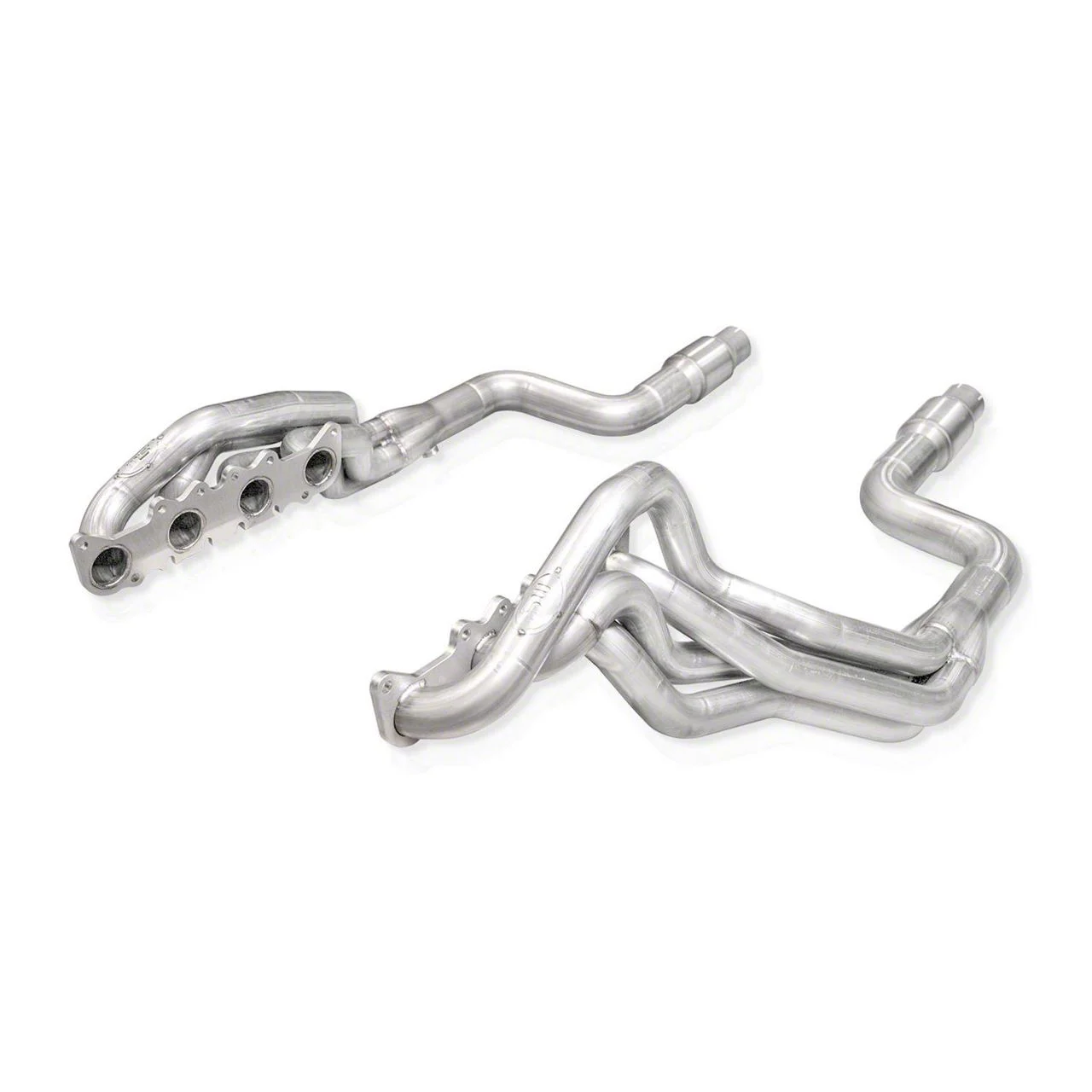 Stainless Works 1-7/8-Inch Catted Long Tube Headers; Aftermarket Connect (15-26 Mustang GT, Dark Horse)