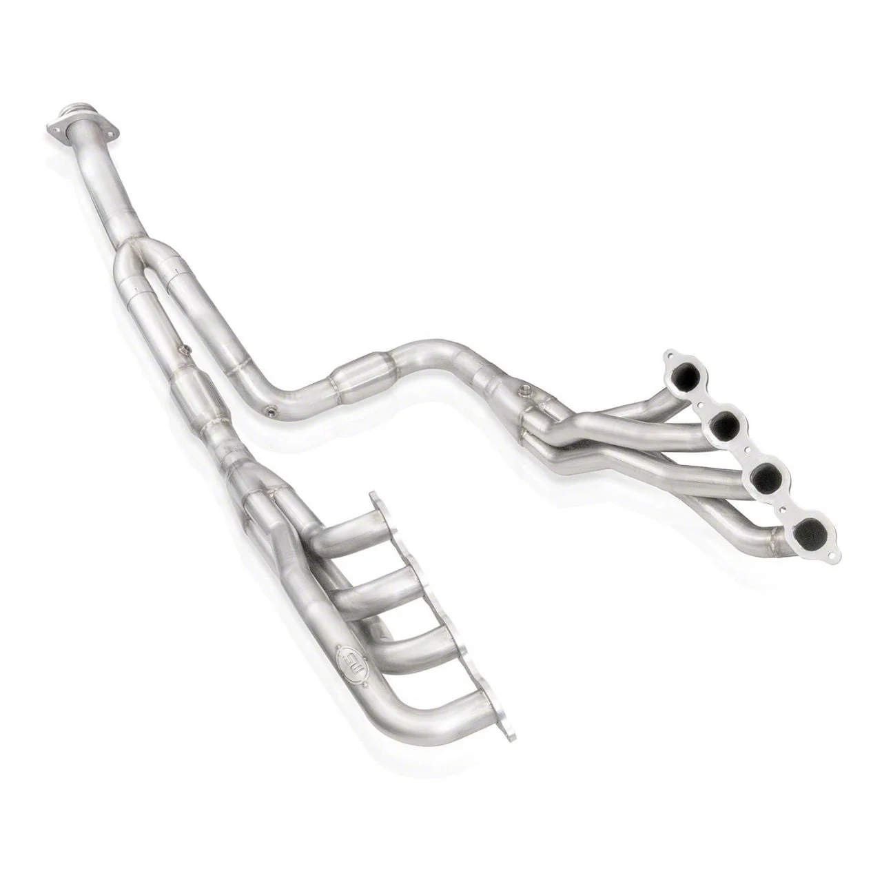 Stainless Works 1-7/8-Inch Catted Long Tube Headers; Factory Connect (20-26 6.6L Gas Sierra 3500 HD)