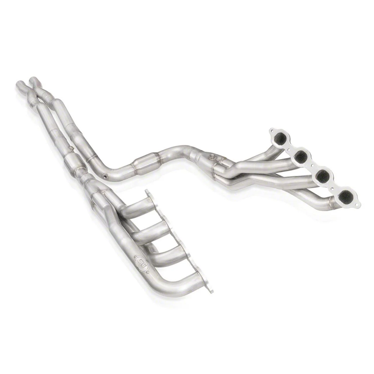 Stainless Works 1-7/8-Inch Catted Long Tube Headers; Performance Connect (20-26 6.6L Gas Sierra 3500 HD)