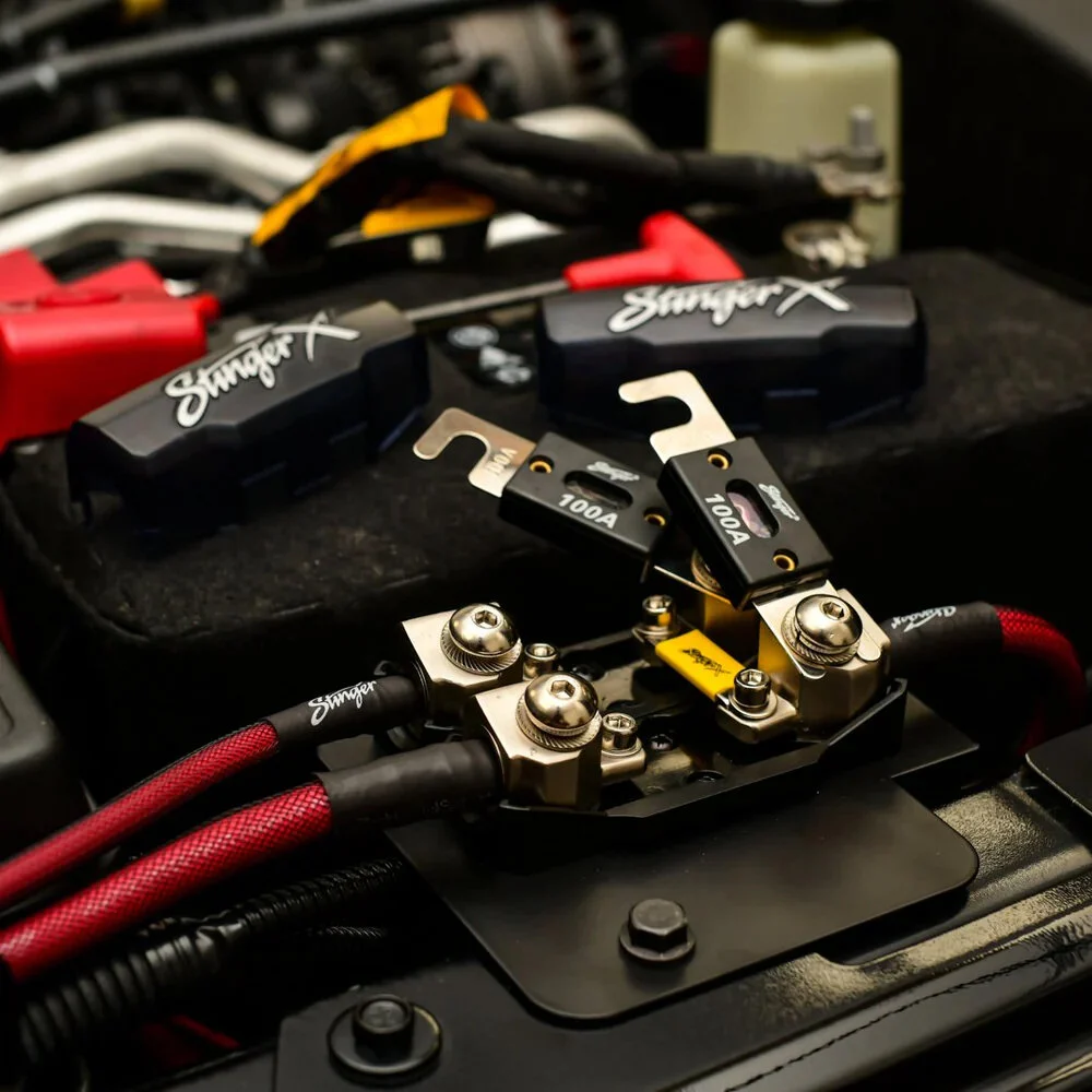 Stinger Off-Road STXKJW8 8GA Amplifier Wiring Kit for 07-22 Jeep Wrangler JK, JL Unlimited, & 20-23 Gladiator JT
