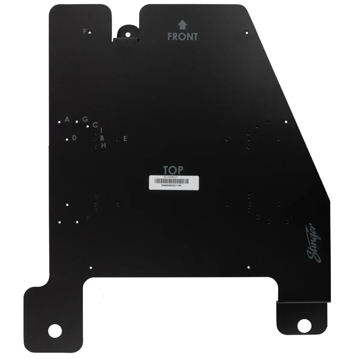 Stinger Off-Road  Under Seat Amplifier Mounting Bracket for 11-18 Jeep Wrangler JK Unlimited 4-Door