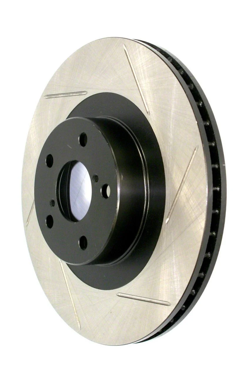 StopTech Cryo Sport Slotted 8-Lug Rotor; Front Driver Side (07-10 Sierra 3500 HD)