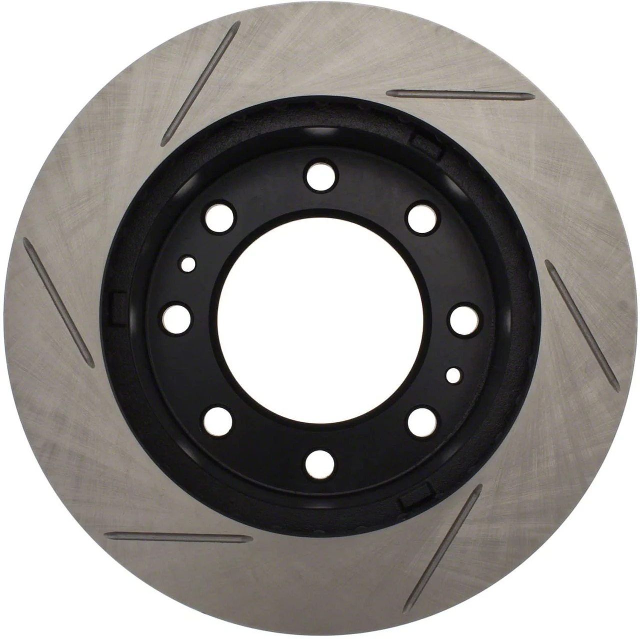 StopTech Sport Slotted 8-Lug Rotor; Front Driver Side (07-10 Sierra 3500 HD)