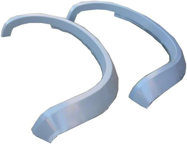 Street Scene Rear Fender Flares; Unpainted (12-13 F-350 Super Duty SRW)