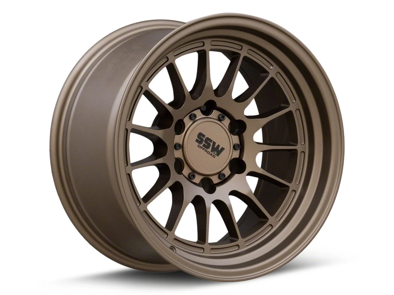 SSW Off-Road Wheels Dakar Matte Bronze 6-Lug Wheel; 17x9; -25mm Offset (15-20 Yukon)