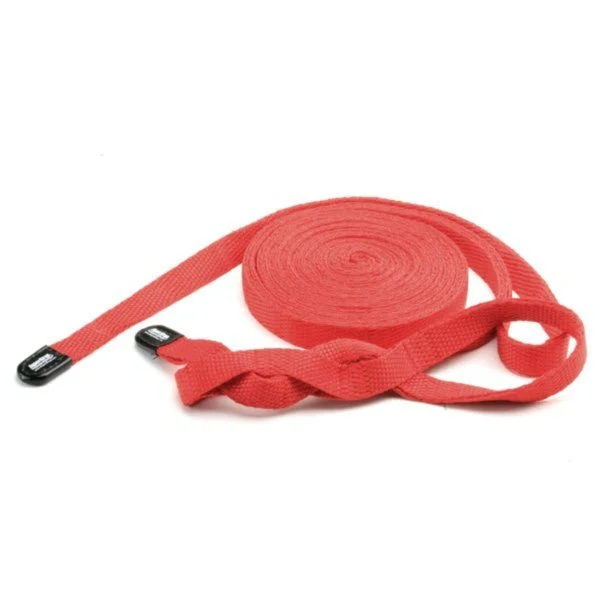 Super Tow Strap Red 1" X 50 Feet High Quality 10000 lbs. Nylon Webbing