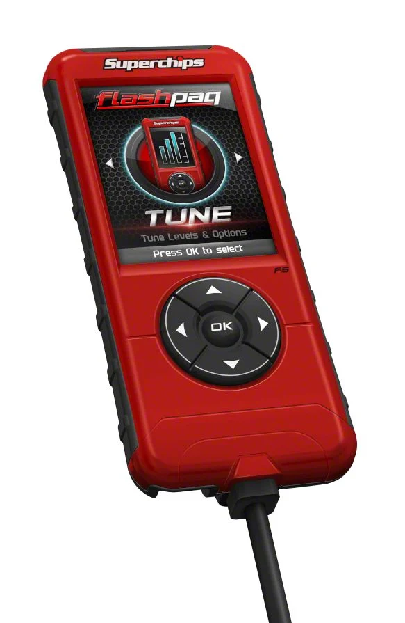 Superchips Flashpaq F5 Tuner; California Edition (07-09 4.8L Yukon)