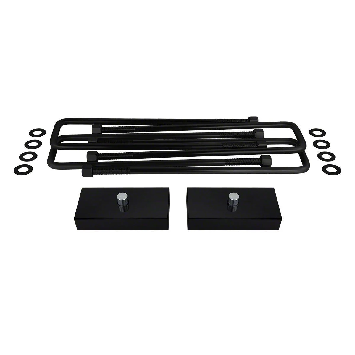 Supreme Suspensions 1-Inch Pro Billet Rear Lift Blocks (07-10 Sierra 3500 HD)