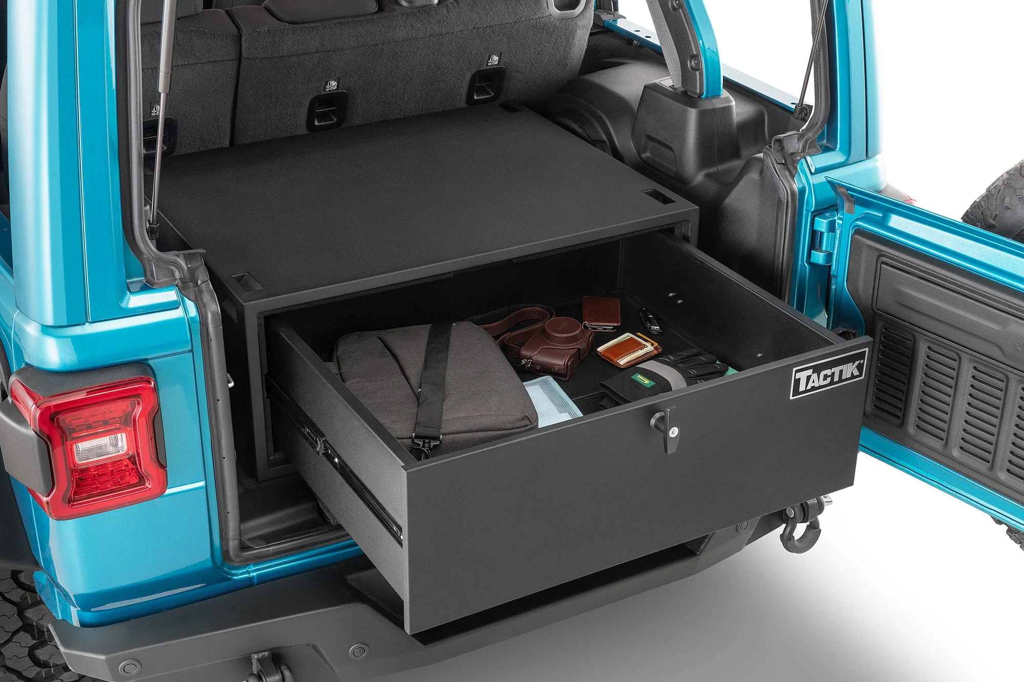 TACTIK  Storage Box for 07-23 Jeep Wrangler JK & JL
