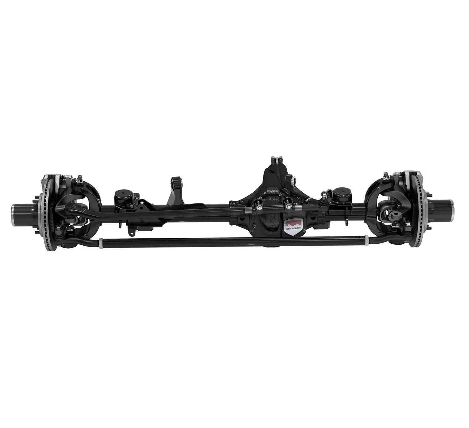 Teraflex 36700004 Front Tera60 Wide Full-Float Axle Housing with Locking Hubs & 8x6.5 Bolt Pattern for 07-18 Jeep Wrangler JK w/ 0-6" Lift