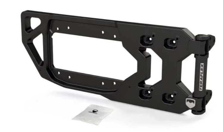 Teraflex 4838900 Alpha HD Hinged Spare Tire Carrier Kit for 18-22 Jeep Wrangler JL