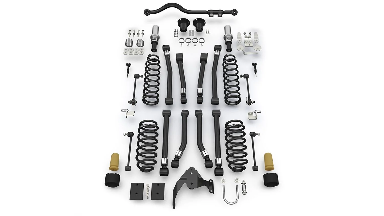 Teraflex  3" Alpine RT3 Short Arm Suspension System for 07-18 Jeep Wrangler JK 2-Door