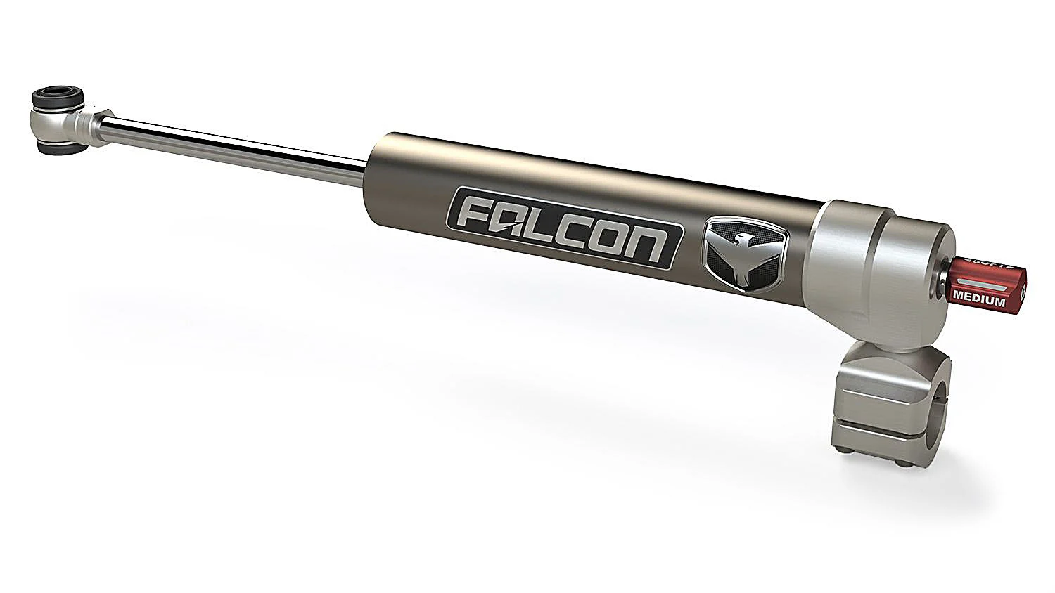 Teraflex 01-02-22-110-112  Falcon Nexus EF 2.2 Fast Adjust Steering Stabilizer for 07-18 Jeep Wrangler JK