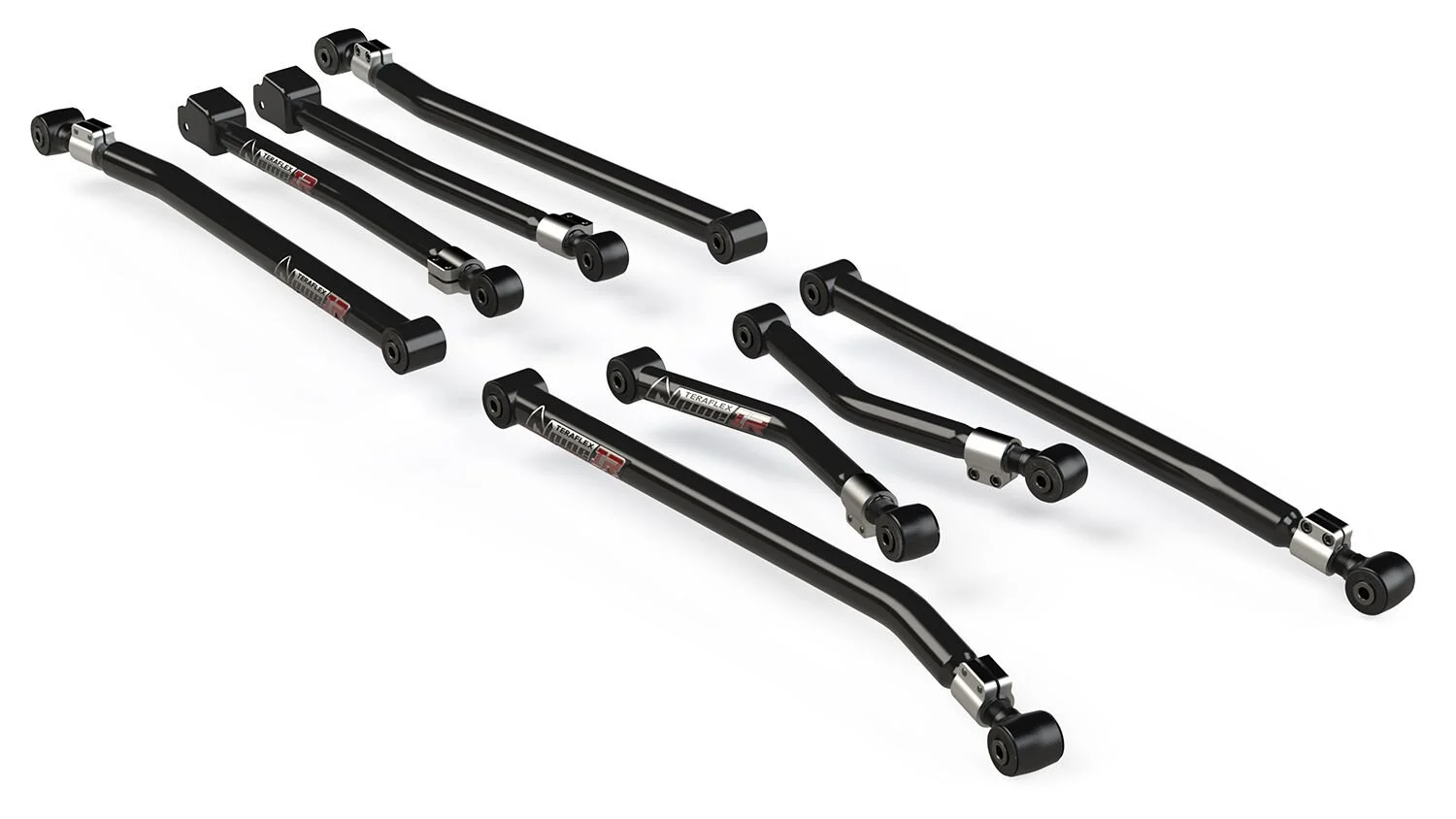 Teraflex 1415612 Alpine IR Adjustable Long Control Arm Kit for 07-18 Jeep Wrangler JK
