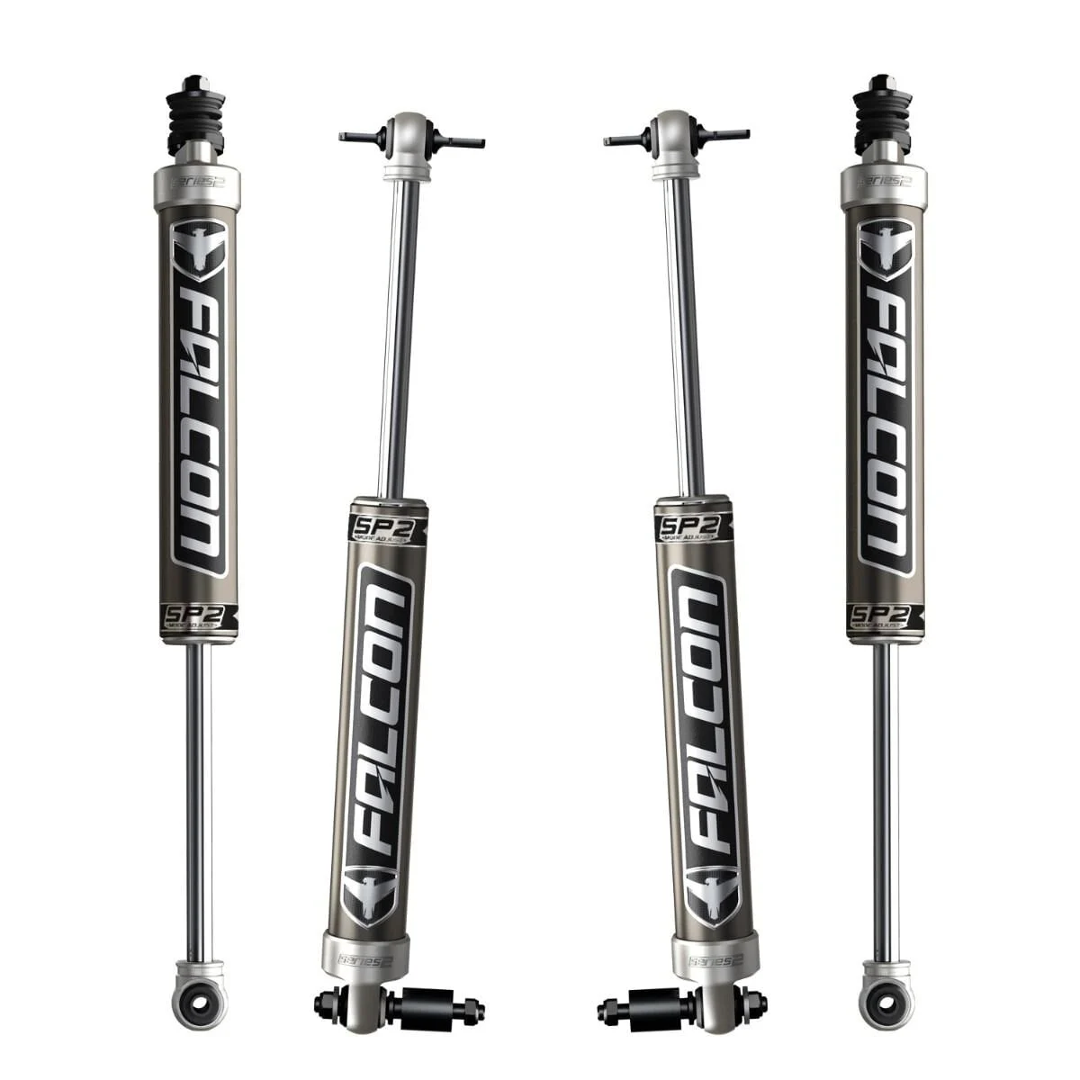 Teraflex  Falcon SP2 2.1 Monotube Shock Kit for 07-18 Jeep Wrangler JK for 07-18 Jeep Wrangler JK 2-Door with 4-6" Lift