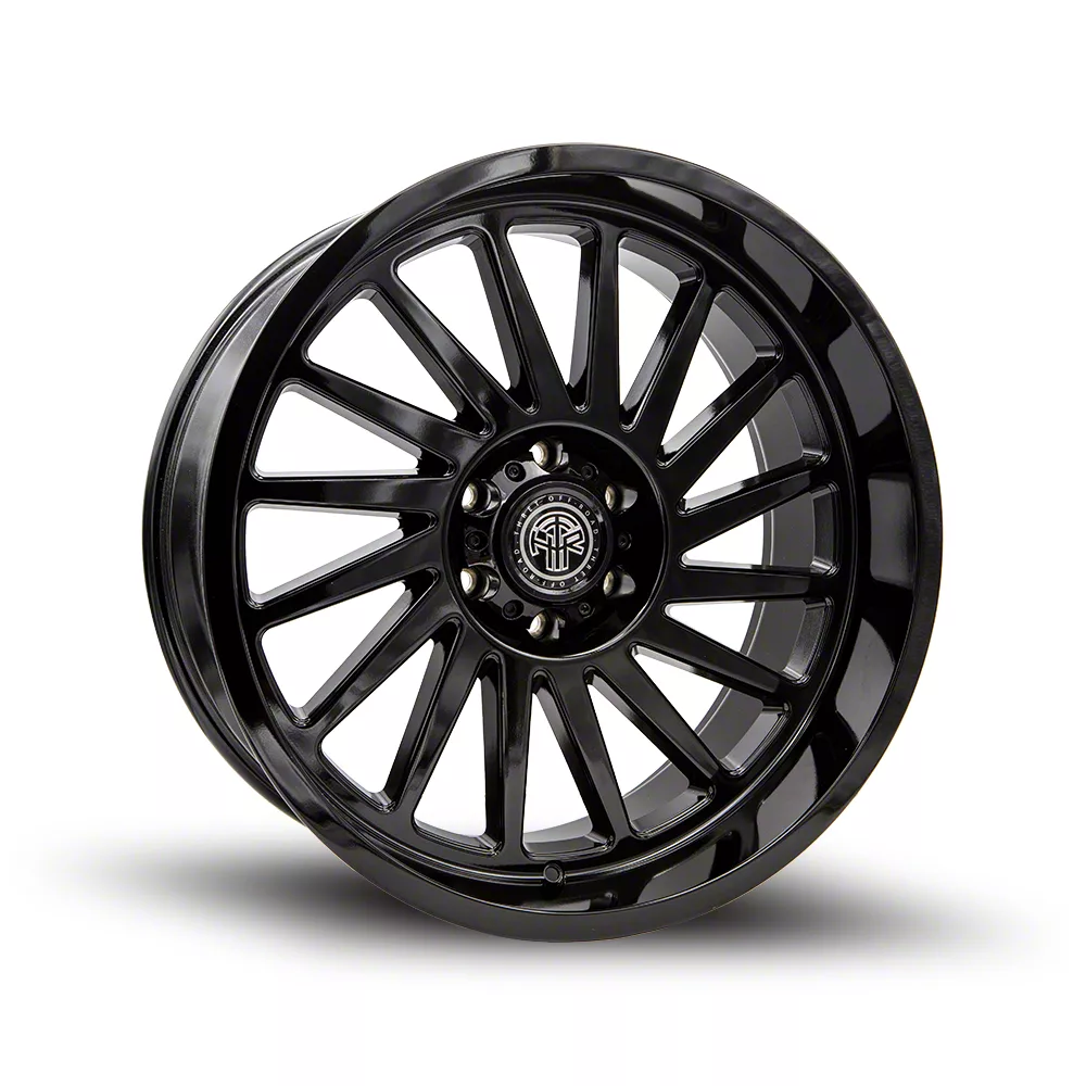 Thret Offroad Omega Gloss Black 6-Lug Wheel; 20x10; -21mm Offset (09-14 F-150)