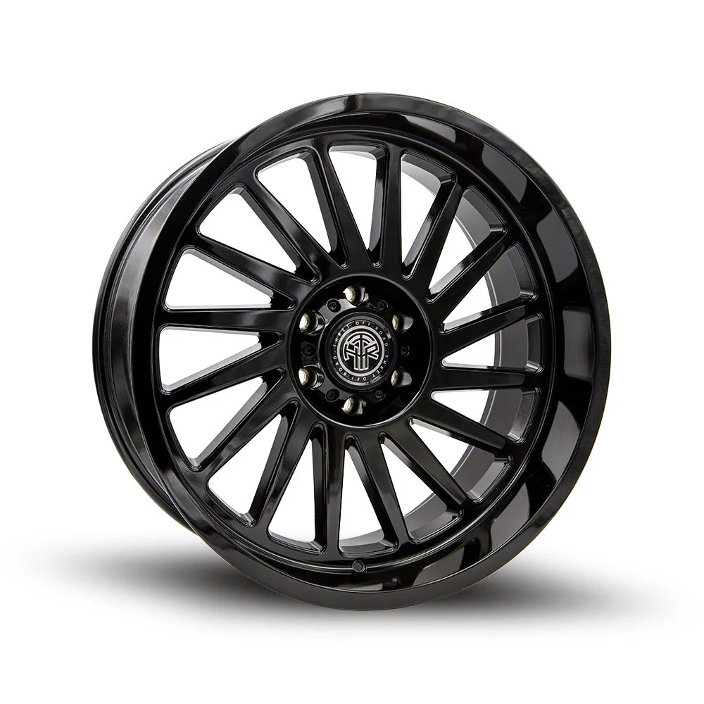 Thret Offroad Omega Gloss Black 6-Lug Wheel; 20x10; -21mm Offset (21-26 F-150)