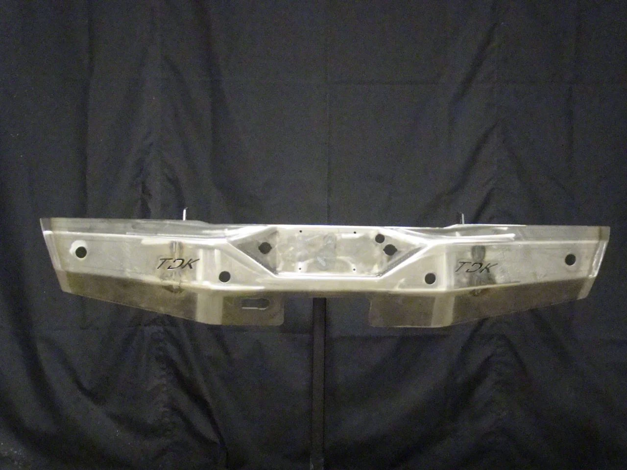 Throttle Down Kustoms Rear Bumper; Bare Metal (20-26 Sierra 3500 HD)