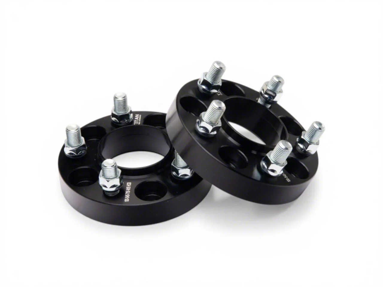 1-Inch Hubcentric Wheel Spacers; Set of Four (06-23 Charger)