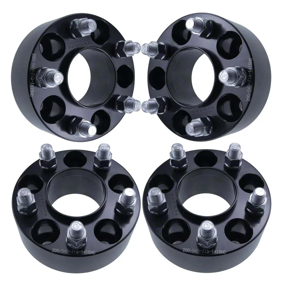 2-Inch Hubcentric Wheel Spacers; Set of Four (06-23 Charger)