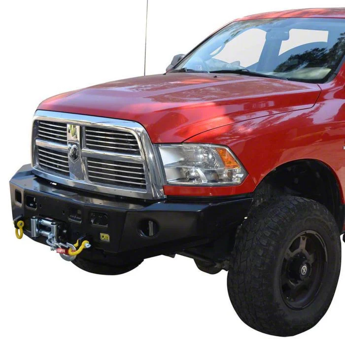 TJM Frontier Heavy Duty Front Bumper; Black (14-18 RAM 2500)
