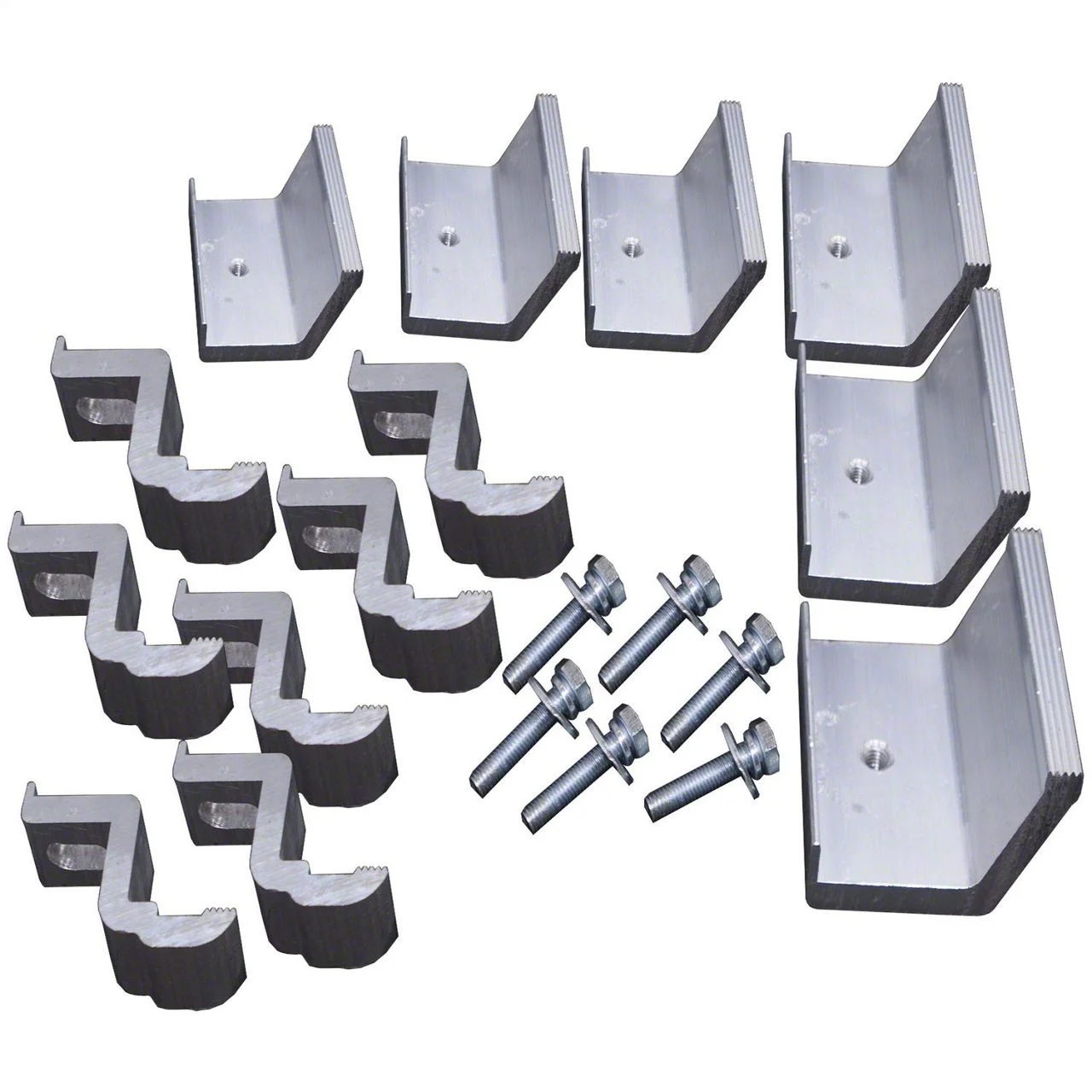 Tonno Pro LoRoll Tonneau Cover Utility Track Installation Bracket Kit (07-18 Sierra 1500)