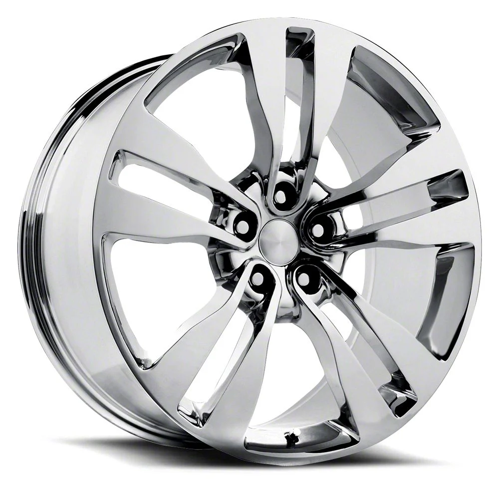 2012 Charger SRT-8 Chrome Wheel; 22x9; 18mm Offset (06-10 RWD Charger)
