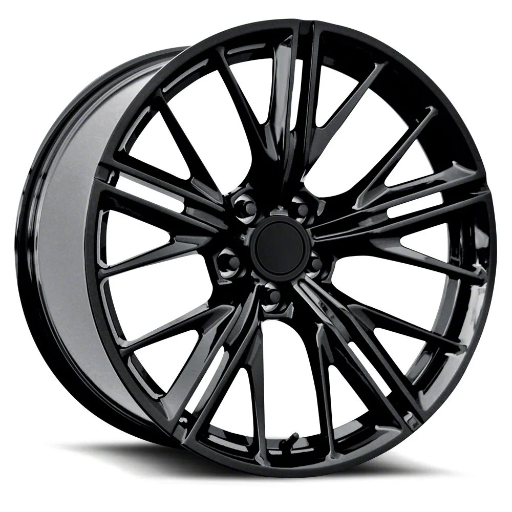 2017 Camaro ZL1 Style Gloss Black Wheel; 20x10; 20mm Offset (16-24 Camaro)