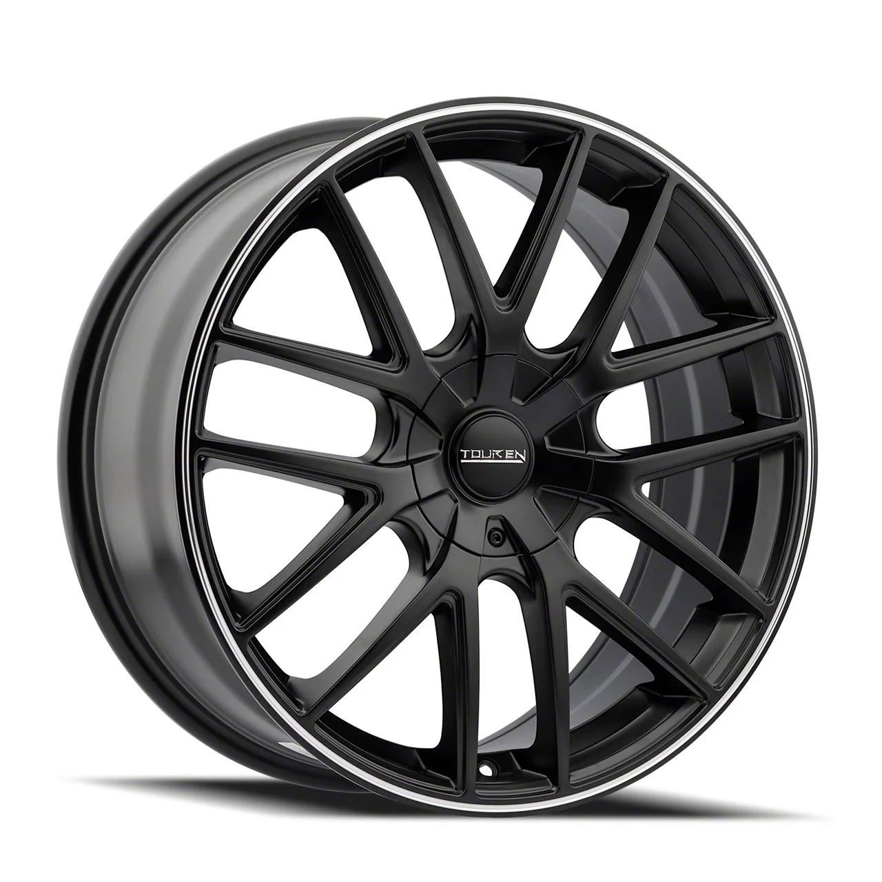 Touren TR60 Matte Black Wheel; 18x8; 40mm Offset (05-09 Mustang GT, V6)