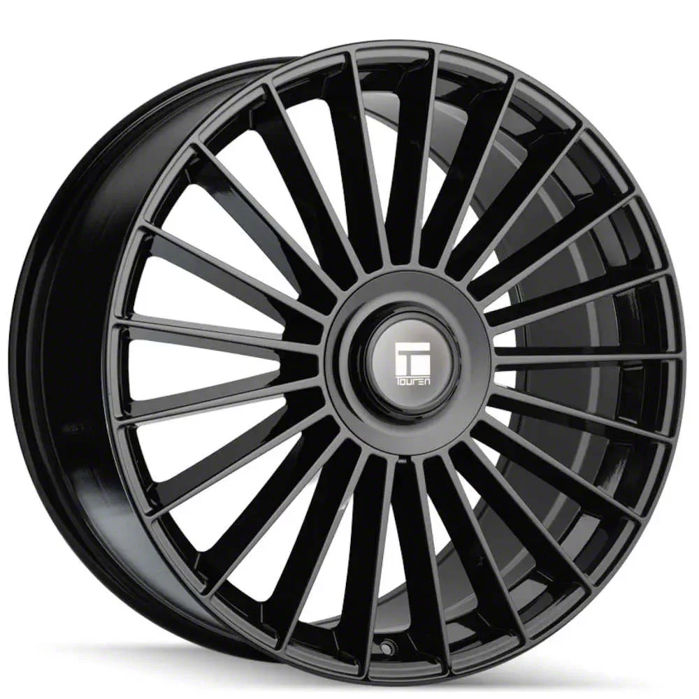 Touren TR10 Gloss Black Wheel; 24x10; 35mm Offset (10-14 Mustang)