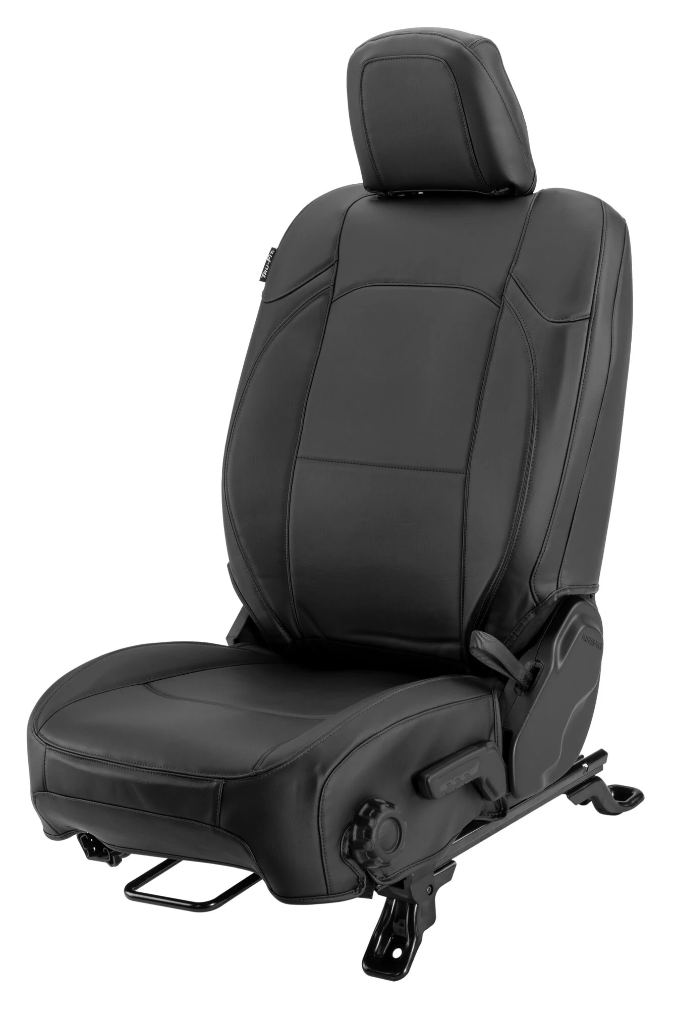Tru-Fit  Eco Leather Front & Rear Seat Covers for 21-25 Jeep Wrangler JL Unlimited 4-Door 4Xe with Rear Seat Center Armrest