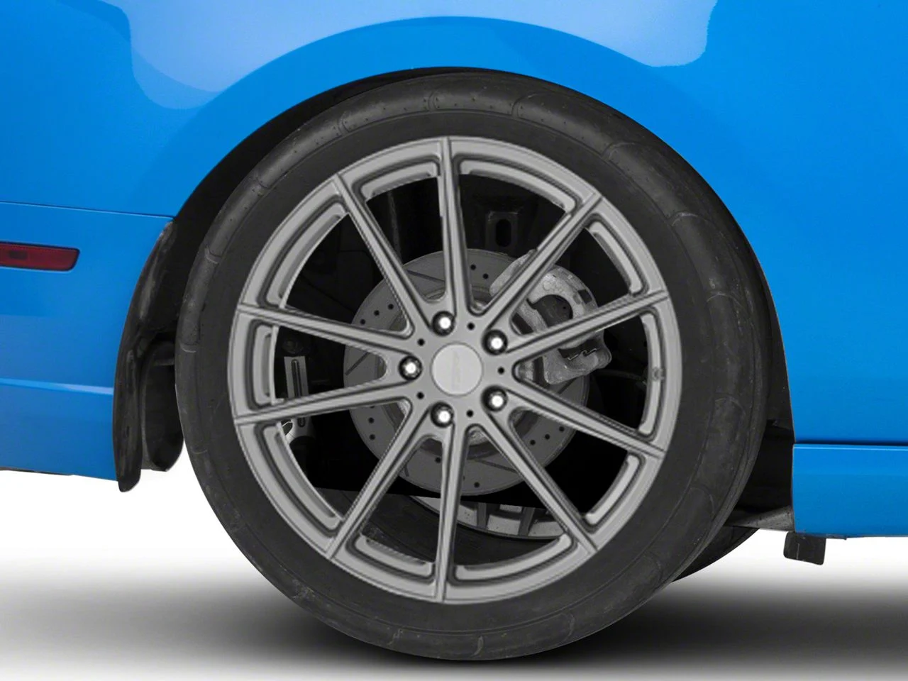 TSW Bathurst Gloss Gunmetal Wheel; Rear Only; 20x11; 50mm Offset (10-14 Mustang)