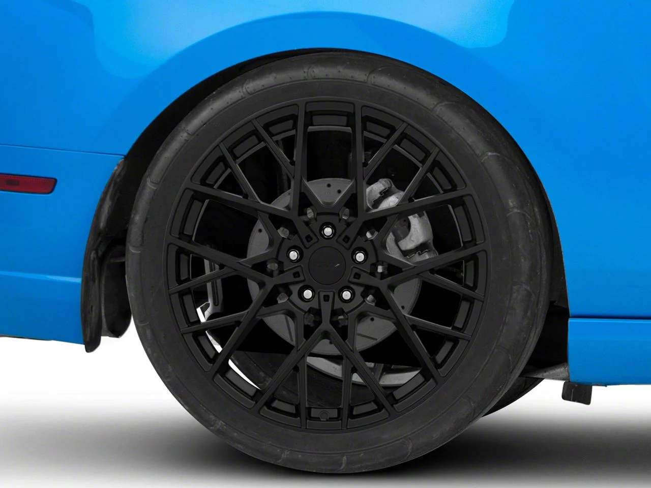 TSW Sebring Matte Black Wheel; Rear Only; 20x10; 25mm Offset (10-14 Mustang)