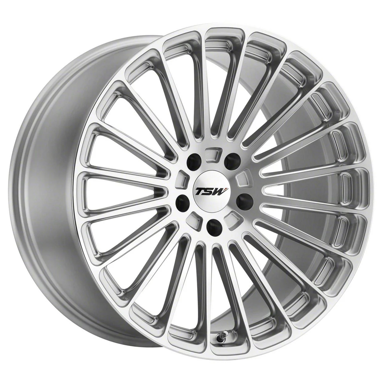 TSW Turbina Titanium Silver Wheel; 20x9; 30mm Offset (10-14 Mustang)