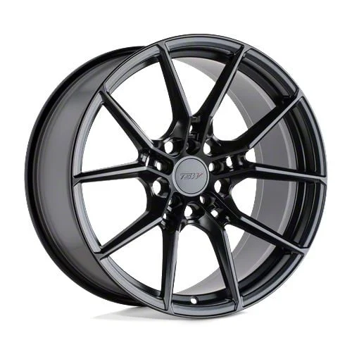 TSW Neptune Semi Gloss Black Wheel; 20x9; 30mm Offset (15-23 Mustang GT, EcoBoost, V6)